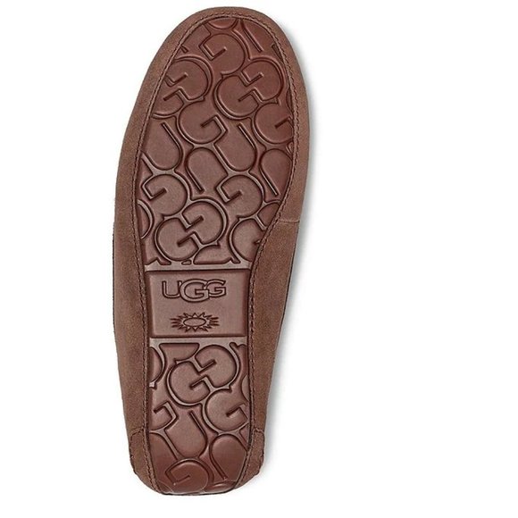 UGG Brown Suede Slippers - Picture 6 of 6